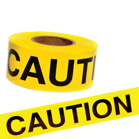 Safe Handler Caution Tape Roll 300 Ft, Yellow BLSH-CT300-Y1